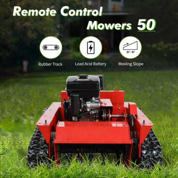 remote control lawn mower