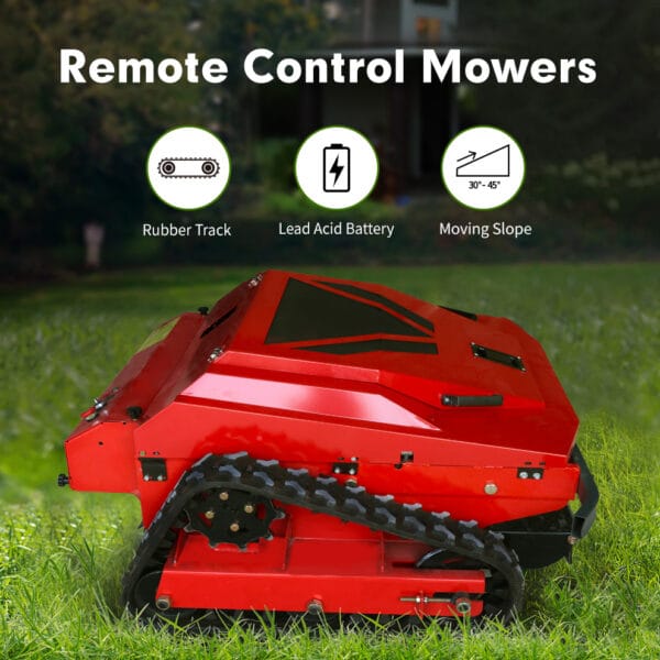 remote control lawn mower