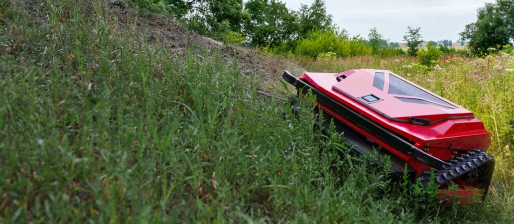 Remote control lawn mower