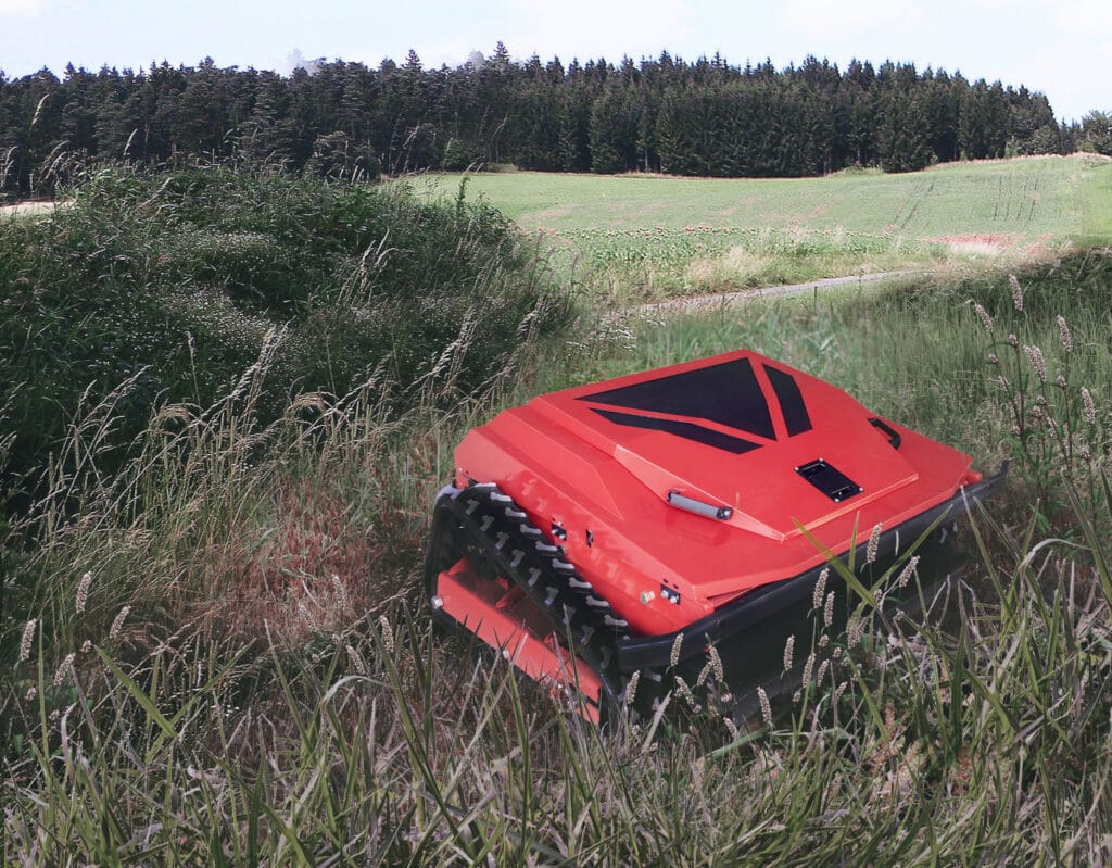 remote control lawn mower